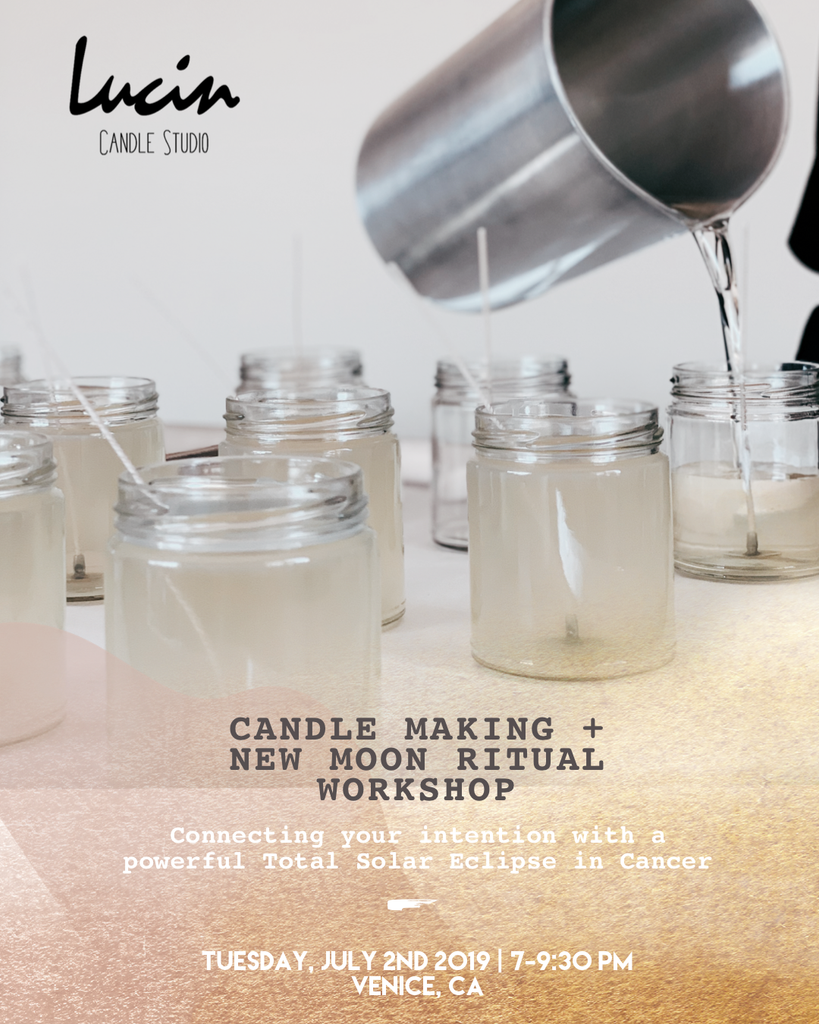 Candle Making + New Moon Ritual Workshop